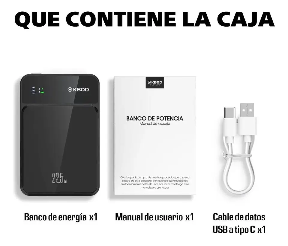 POWER BANK KBOD Super Magnetic 5000Mah /PWR-10 4