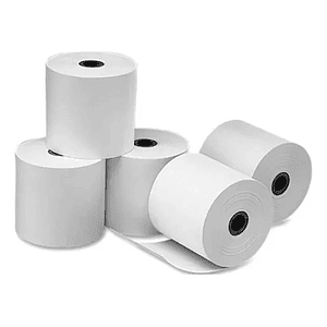 Pack 5 Rollos Papel Térmico 80mm x 80mts Blanco