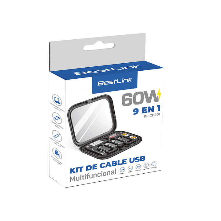 Kit DE CABLE USB 9 EN 1 BL-CB901 4