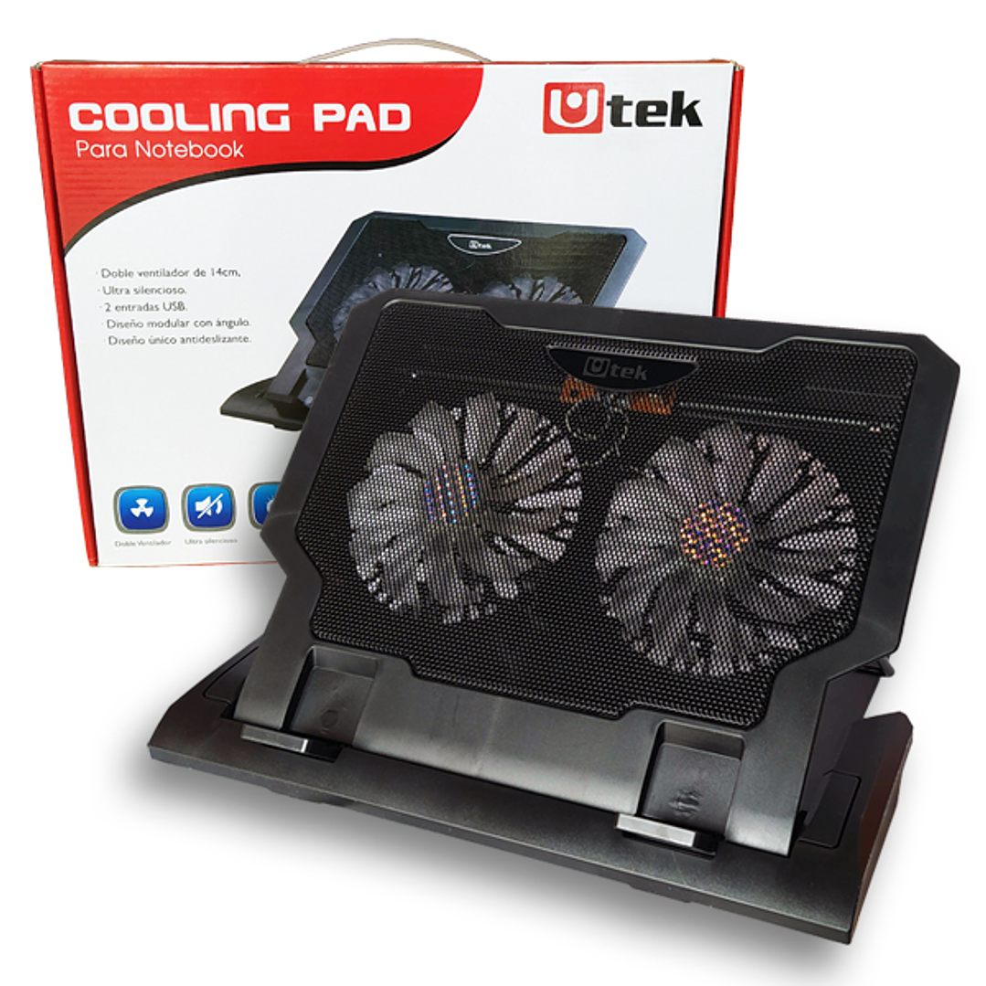 Cooling Pad Para Notebook Utek  1