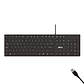 Teclado USB multimedia tecla Slim - thumbnail 1