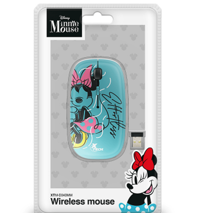 Mouse Inalambrico XTECH Disney  5