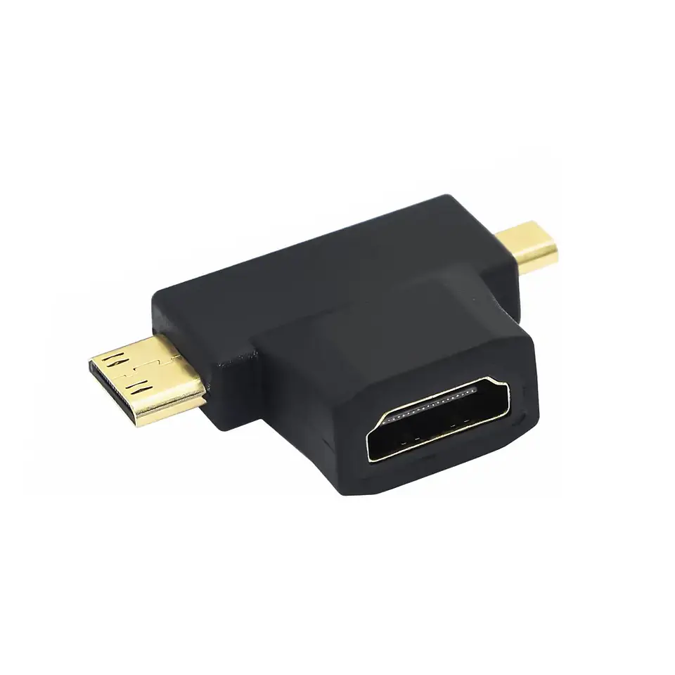 Adaptador mini / micro HDMI 1080p macho a HDMI hembra / UL-ADMCHD600 2