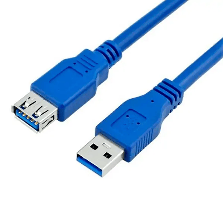 Cable USB 3.0 extensión macho a hembra USB 3.0 1