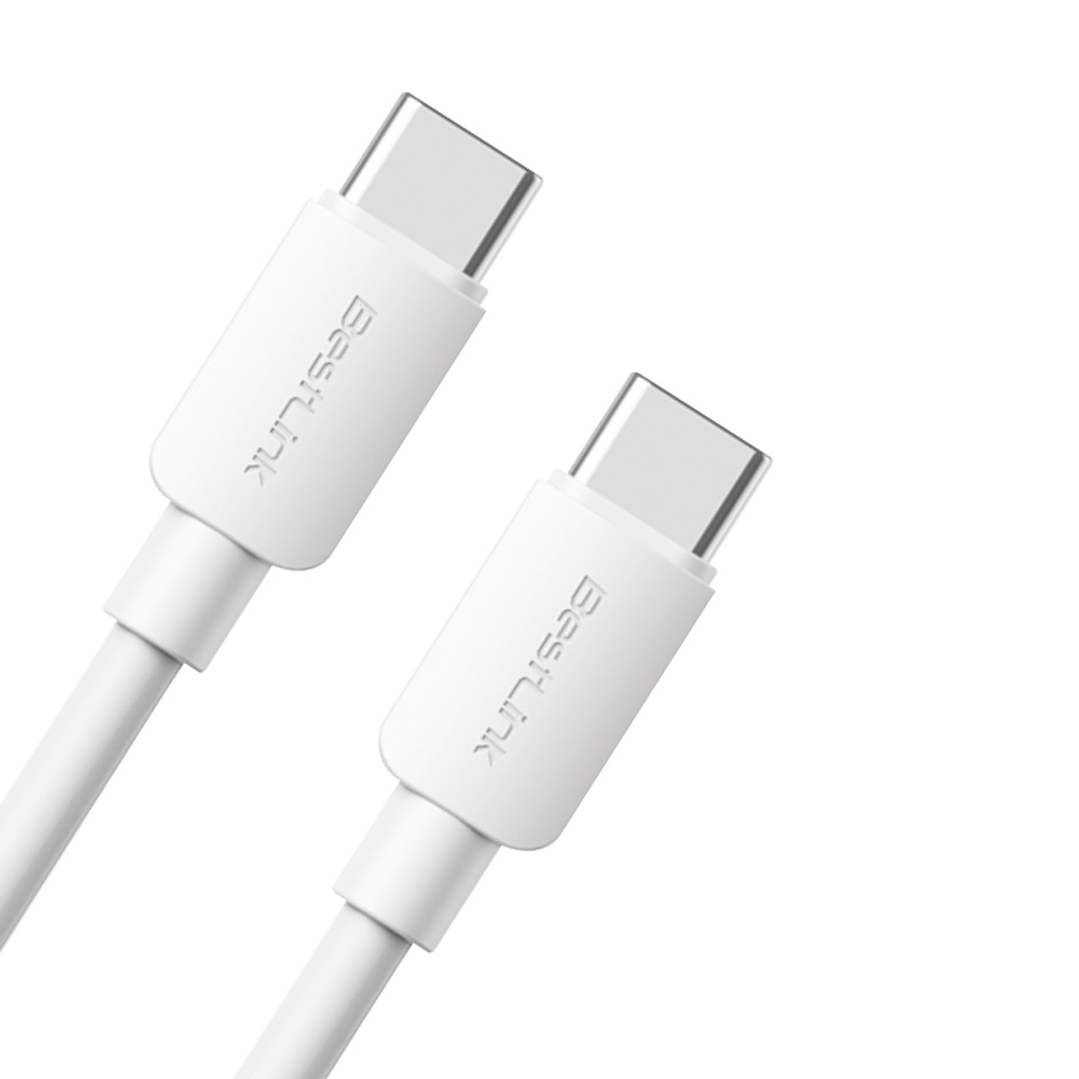 Cable de carga USB-C a USB-C 60W PD 1M 2
