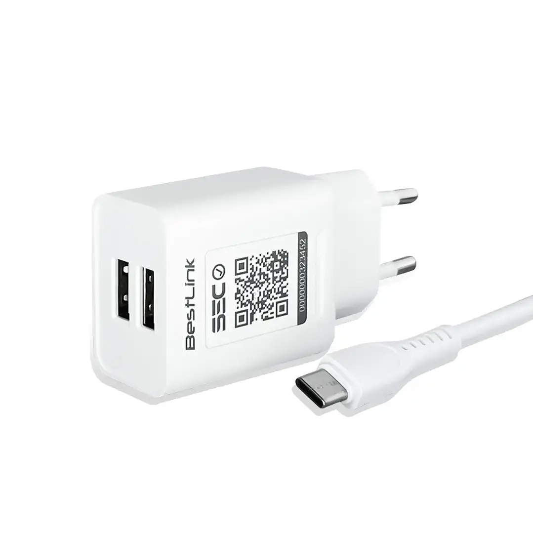 Cargador De Pared Doble Puerto USB 1