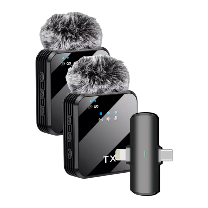 Micrófono Inalámbrico Hifi Para Smartphone Android & Iphone