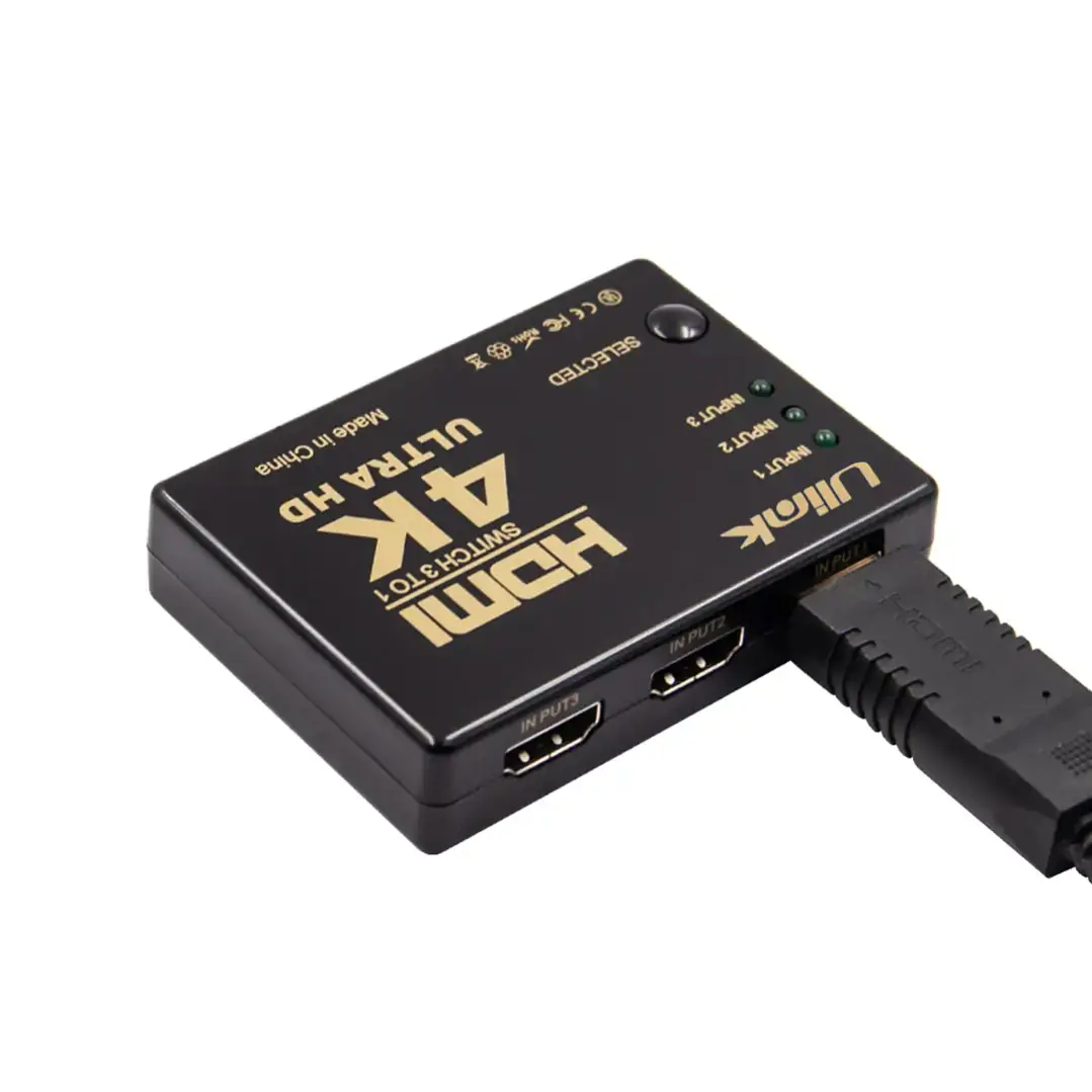 Switch de video HDMI 4K de 3 puertos / UL-VS4K3 3