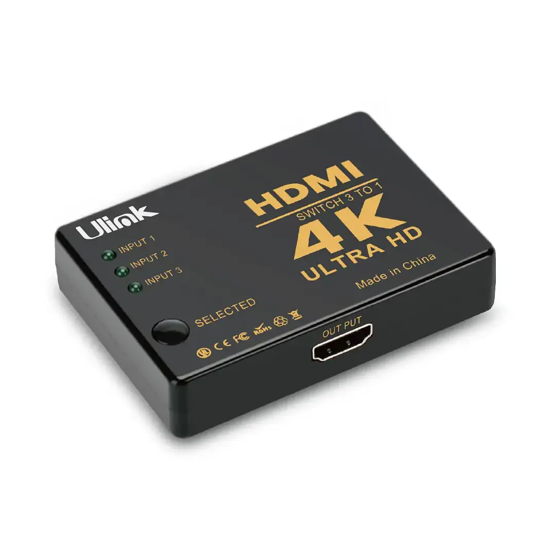 Switch de video HDMI 4K de 3 puertos / UL-VS4K3 2