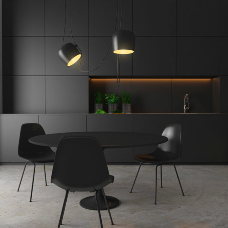 Tablero Ultra mate negro 1220x2440mm espesor 18mm 2