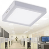 Panel LED sobrepuesto cuadrado 24 W