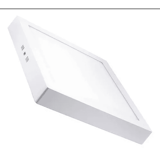 Panel LED sobrepuesto cuadrado 24 W