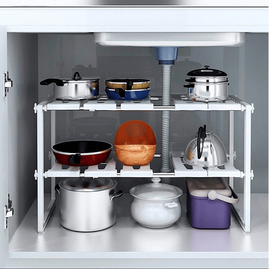 Rack organizador cocina