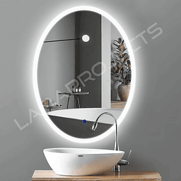 Espejo de baño Led táctil 78X58