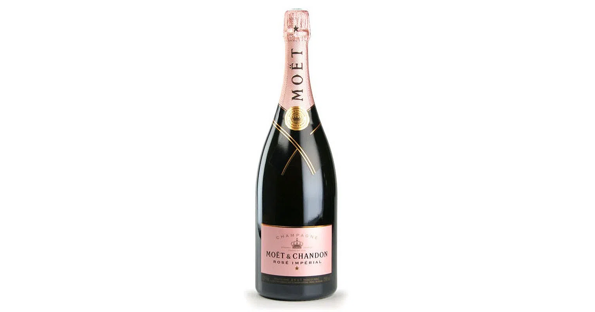 CHAMPAGNE MOET CHANDON IMPERIAL ROSE 750CC