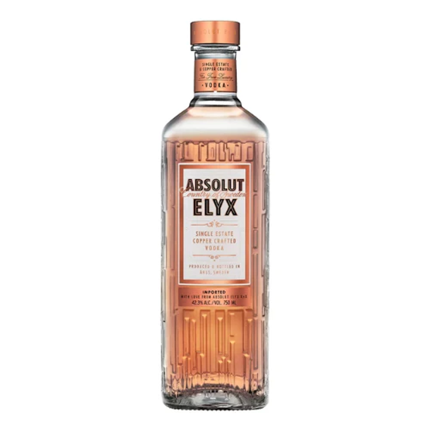  VODKA ABSOLUT ELYX 40% 750CC