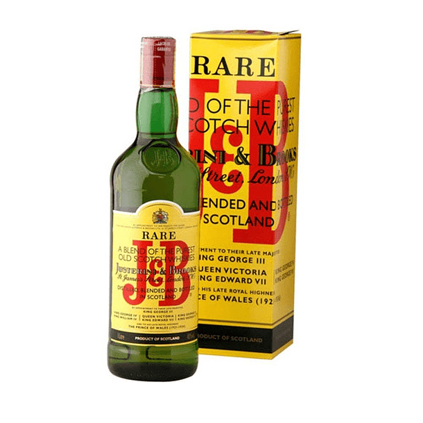 WHISKEY J&B RARE 40% 750CC