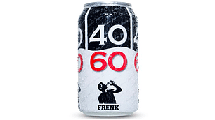 FRENK 40/60 NEGRA LATA 350CC
