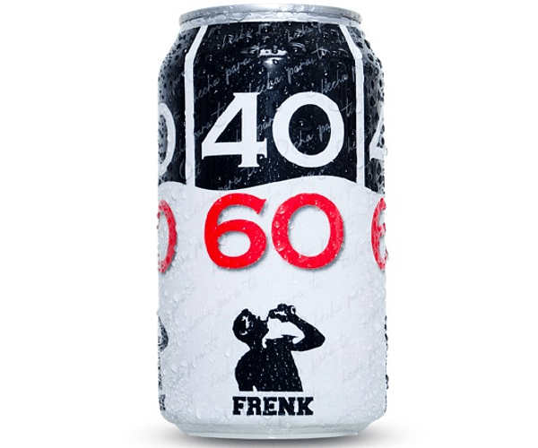 FRENK 40/60 NEGRA LATA 350CC