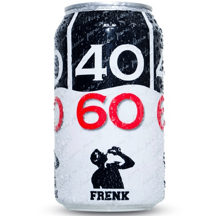 FRENK 40/60 NEGRA LATA 350CC