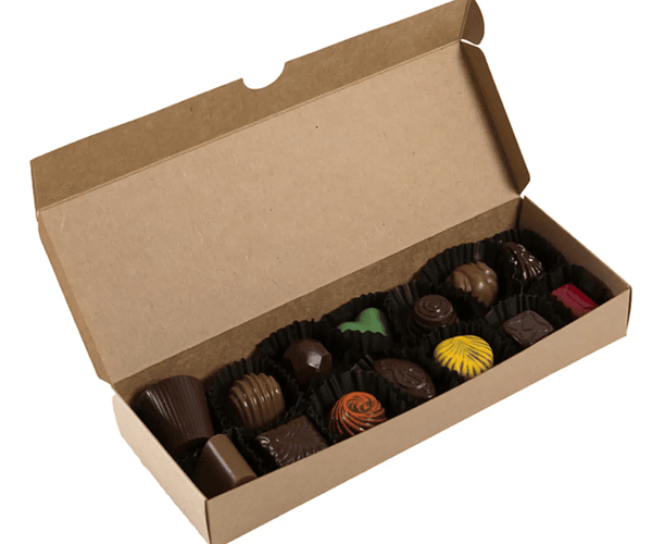 Chocolates Dinkenesh, caja de 14 bombones rellenos