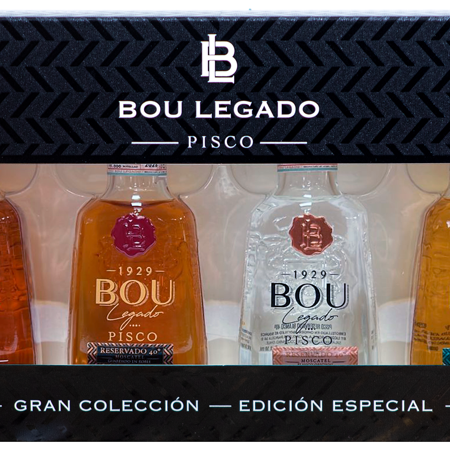 PACK MINIATURAS PISCO BOU LEGADO 