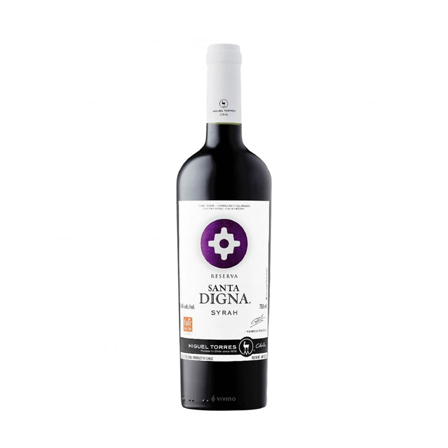 VINO MIGUEL TORRES SANTA DIGNA SYRAH 750CC