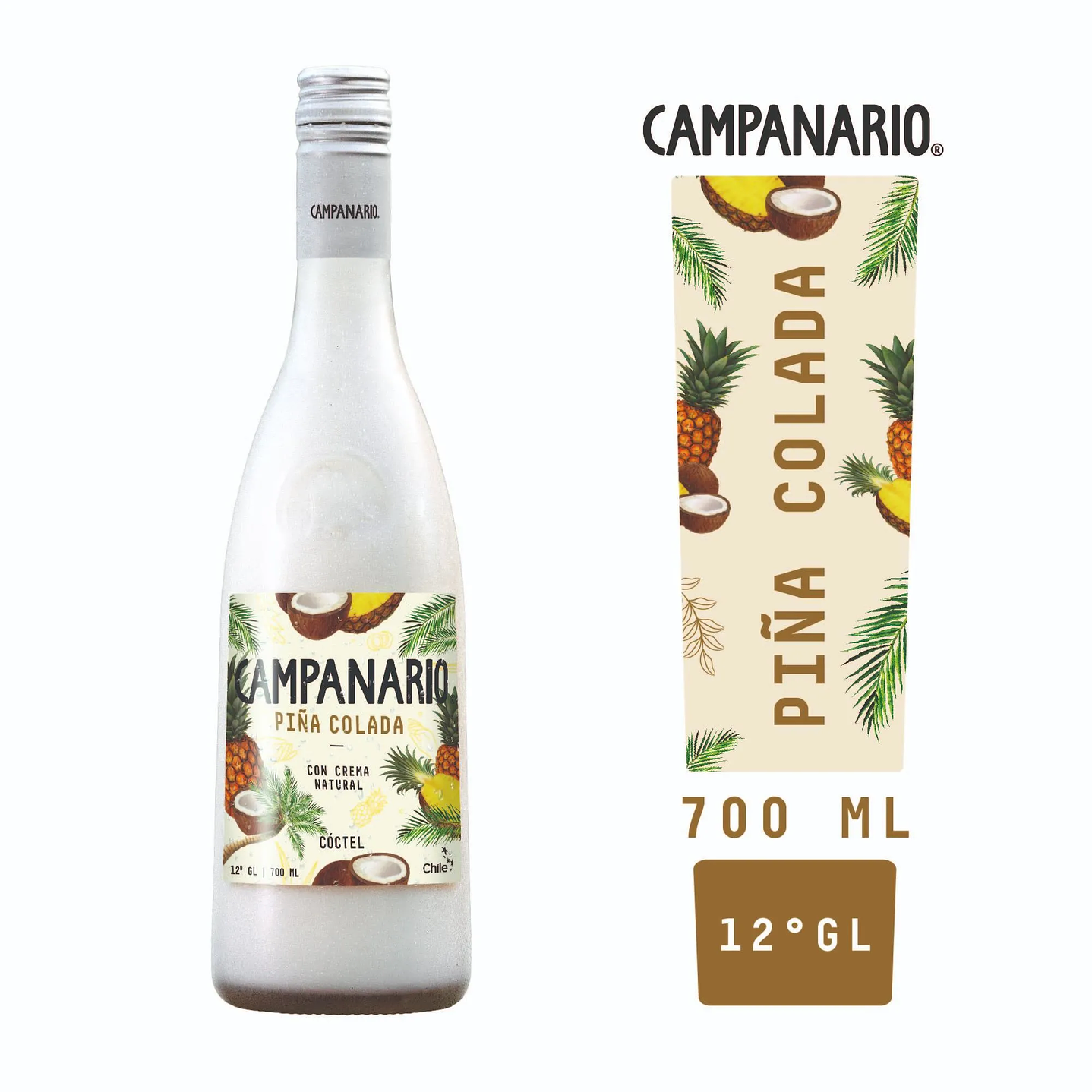 PIÑA COLADA CAMPANARIO 700CC