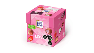 Chocolate yogurt Mini Cubes Ritter Sport 176 g