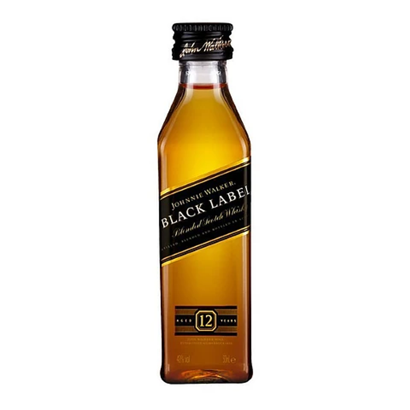 Miniatura Black Label Johnnie Walker 50 ml