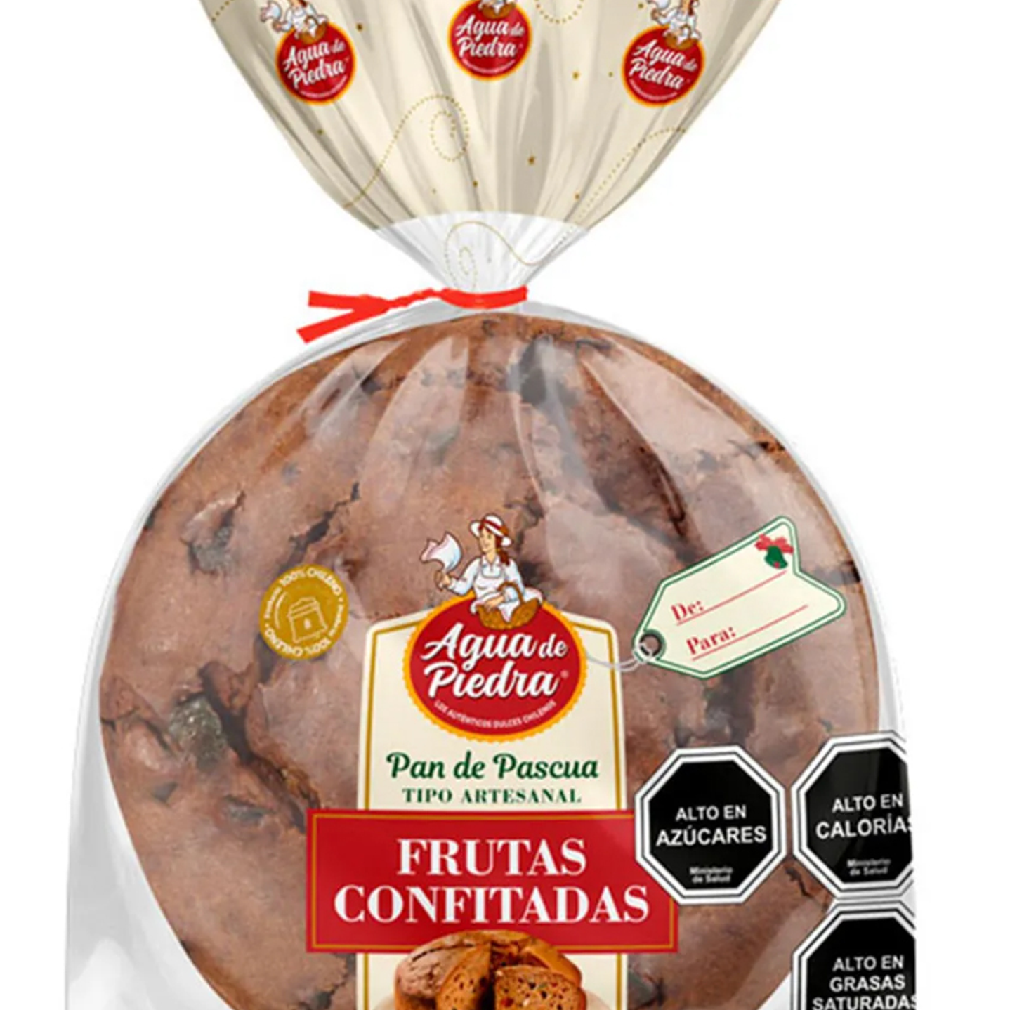 Pan de Pascua Agua de piedra Frutas Confitadas 500 g