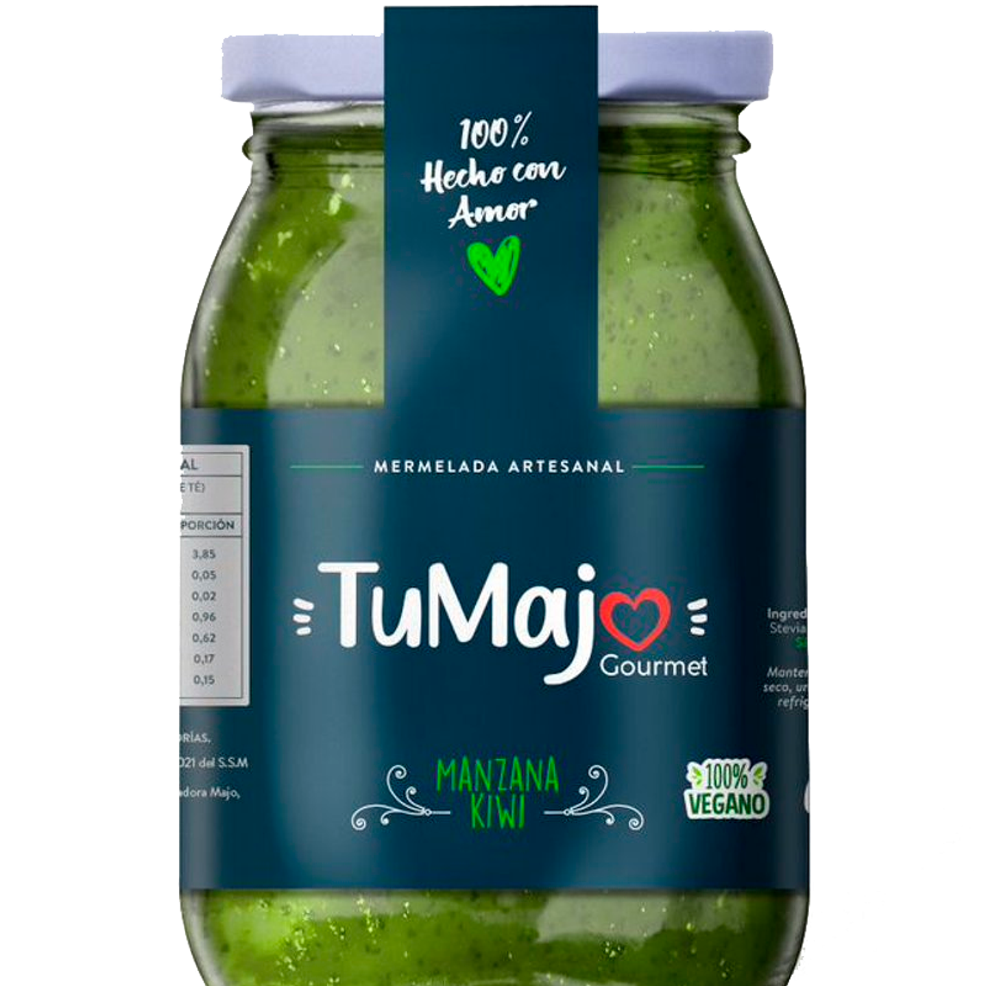 Mermelada artesanal Manzana kiwi Tumajo