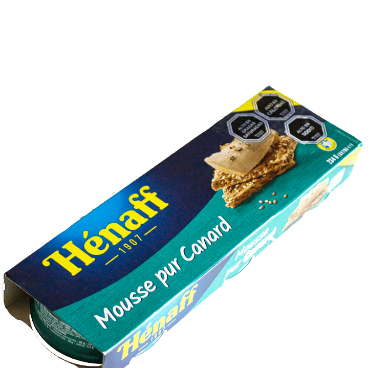 PATE HENAFF 3 MOUSSE DE PATO 234 GRS 