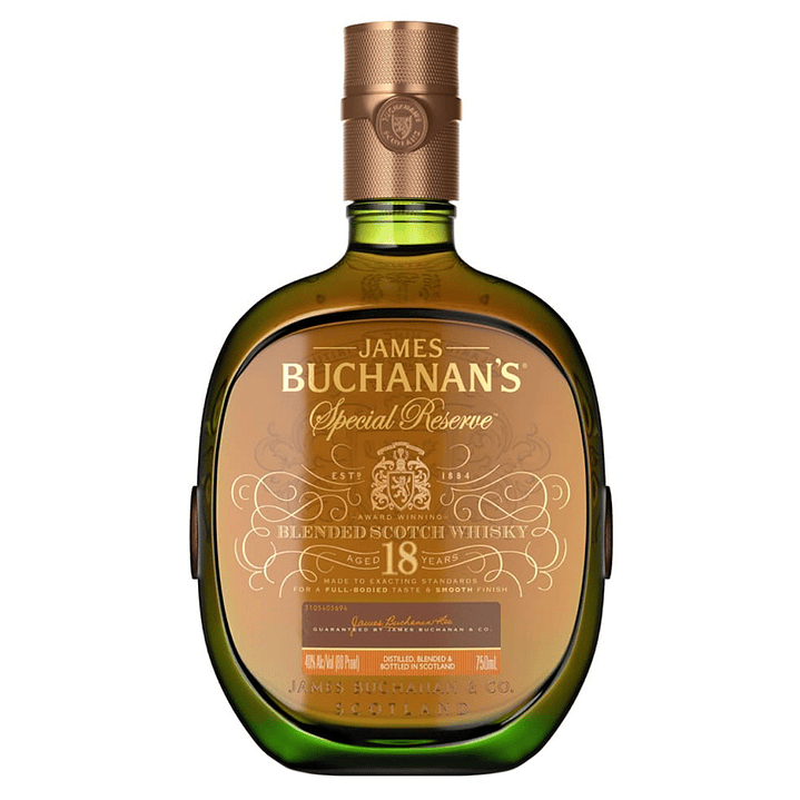 WHISKY BUCHANANS 18 AÑOS 40° 750 ML 