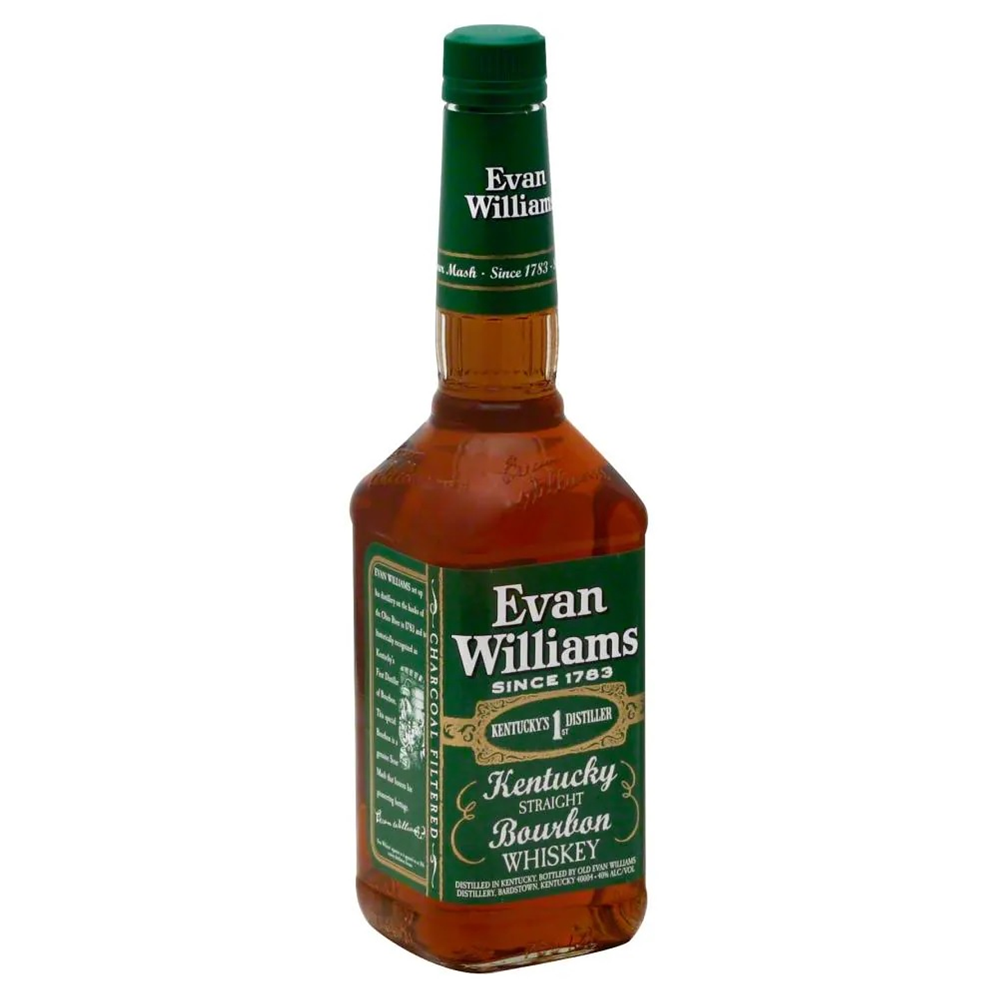 WHISKY EVAN WILLIAMS GREEN 750CC 