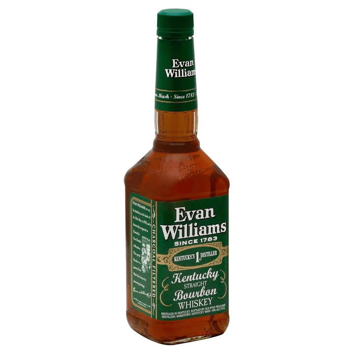 WHISKY EVAN WILLIAMS GREEN 750CC 