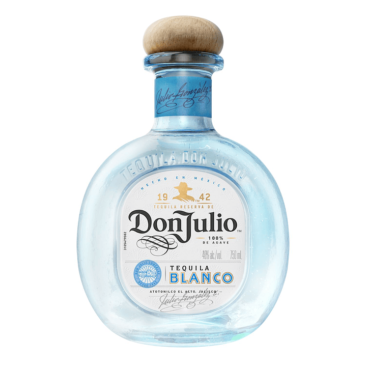 TEQUILA DON JULIO BLANCO 40% 750CC 