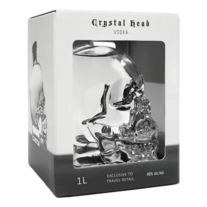 VODKA CRYSTAL HEAD 1LT 