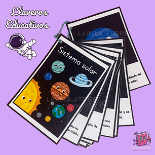 Llavero educativo Sistema Solar