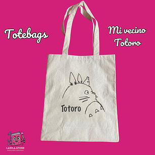 Totebag Totoro – Lleva la magia del bosque contigo 🌱