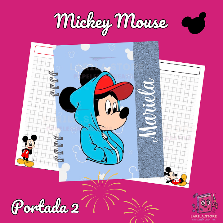 Cuaderno Mickey Mouse✨ 2