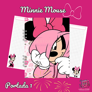 Cuaderno Minnie Mouse🎀