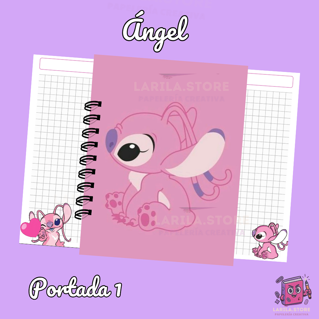 Cuaderno diseño Ángel  💗 1