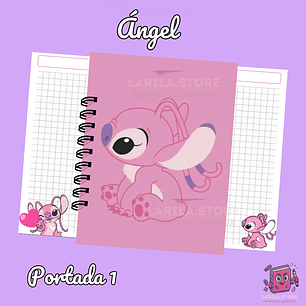 Cuaderno diseño Ángel  💗