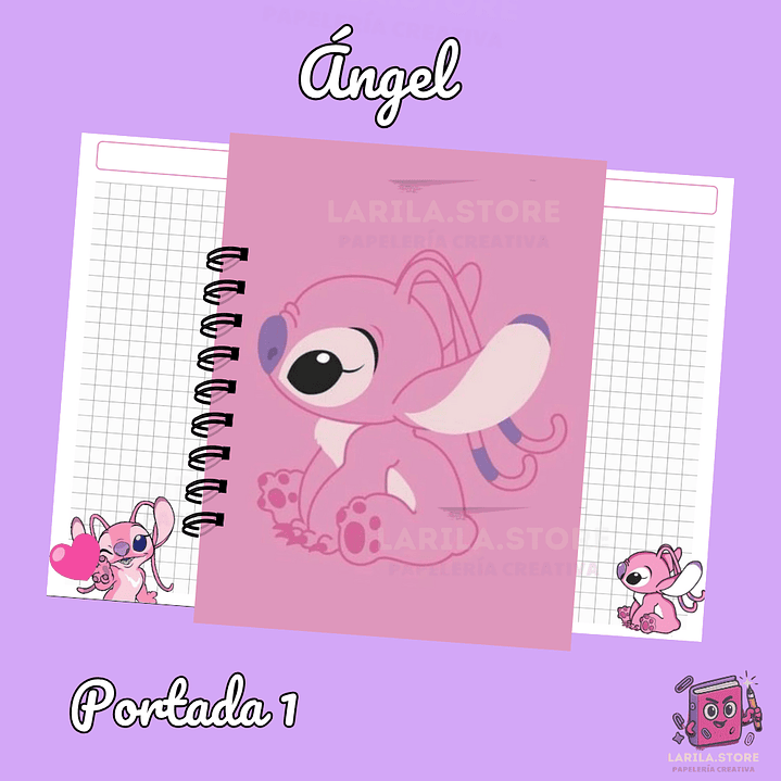 Cuaderno diseño Ángel  💗 1