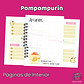Planner Pompompurin – Organización dulce y divertida para tu día a día 🍮🐾 - Miniatura 2