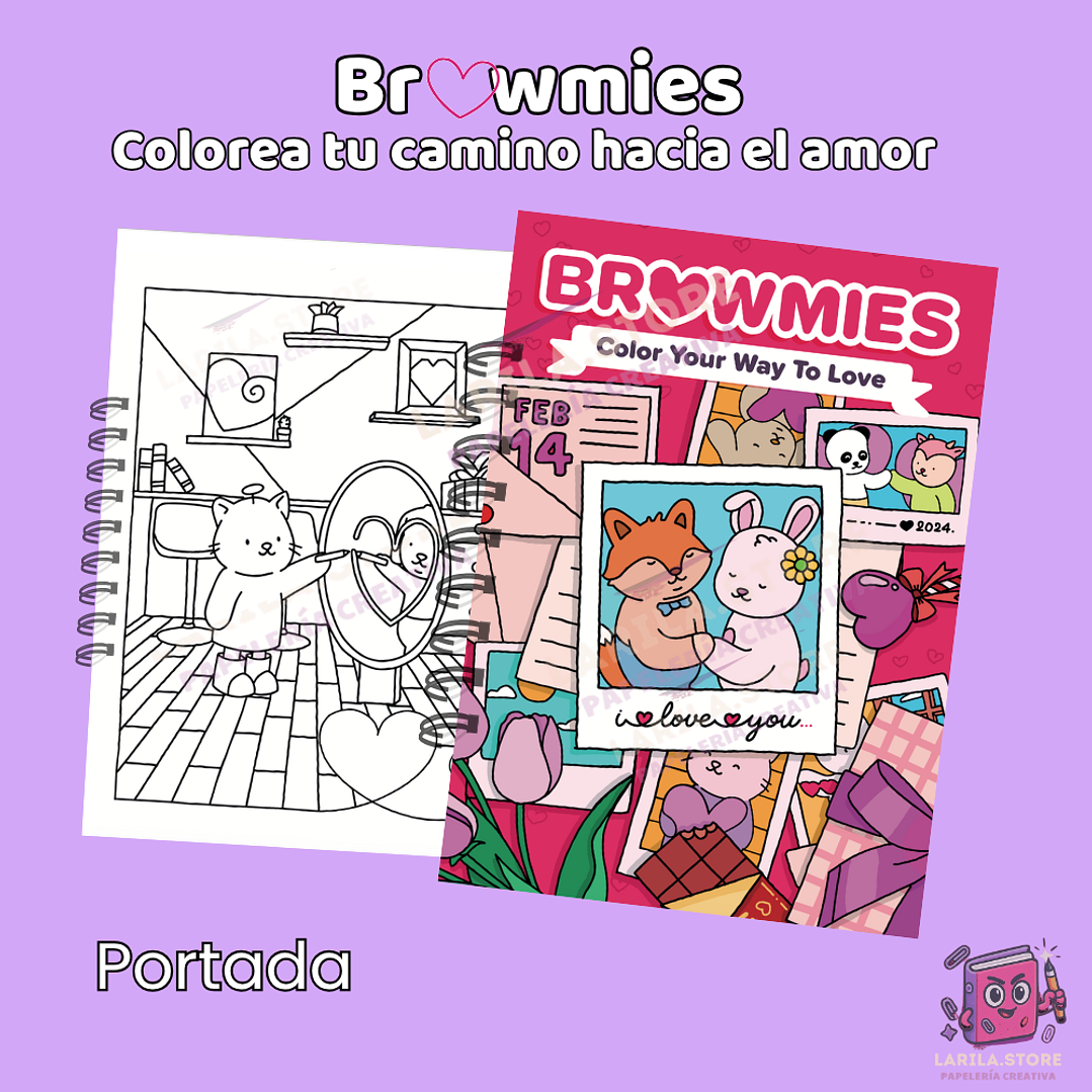 Brownies – Colorea tu camino hacia el amor 💘 1