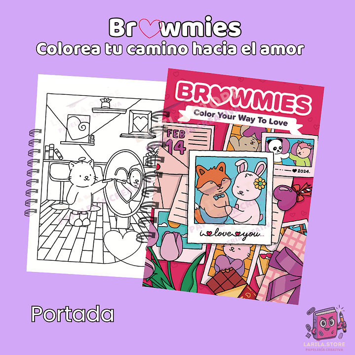 Brownies – Colorea tu camino hacia el amor 💘 1