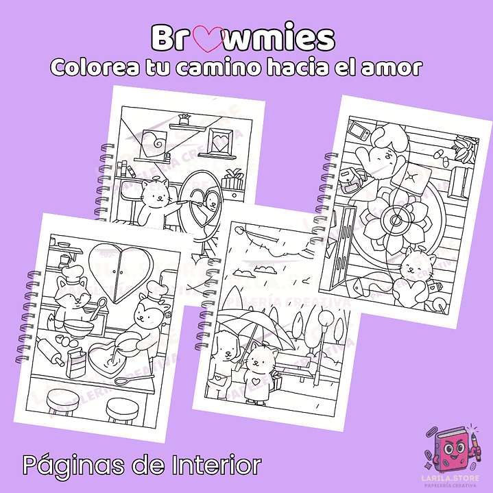 Brownies – Colorea tu camino hacia el amor 💘 2