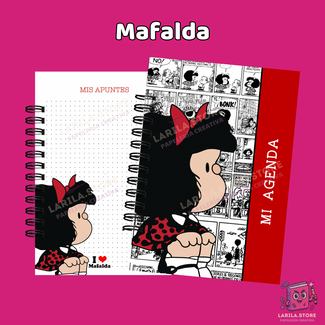 Planner Mafalda - Organiza tu mundo con estilo y conciencia 💭 1